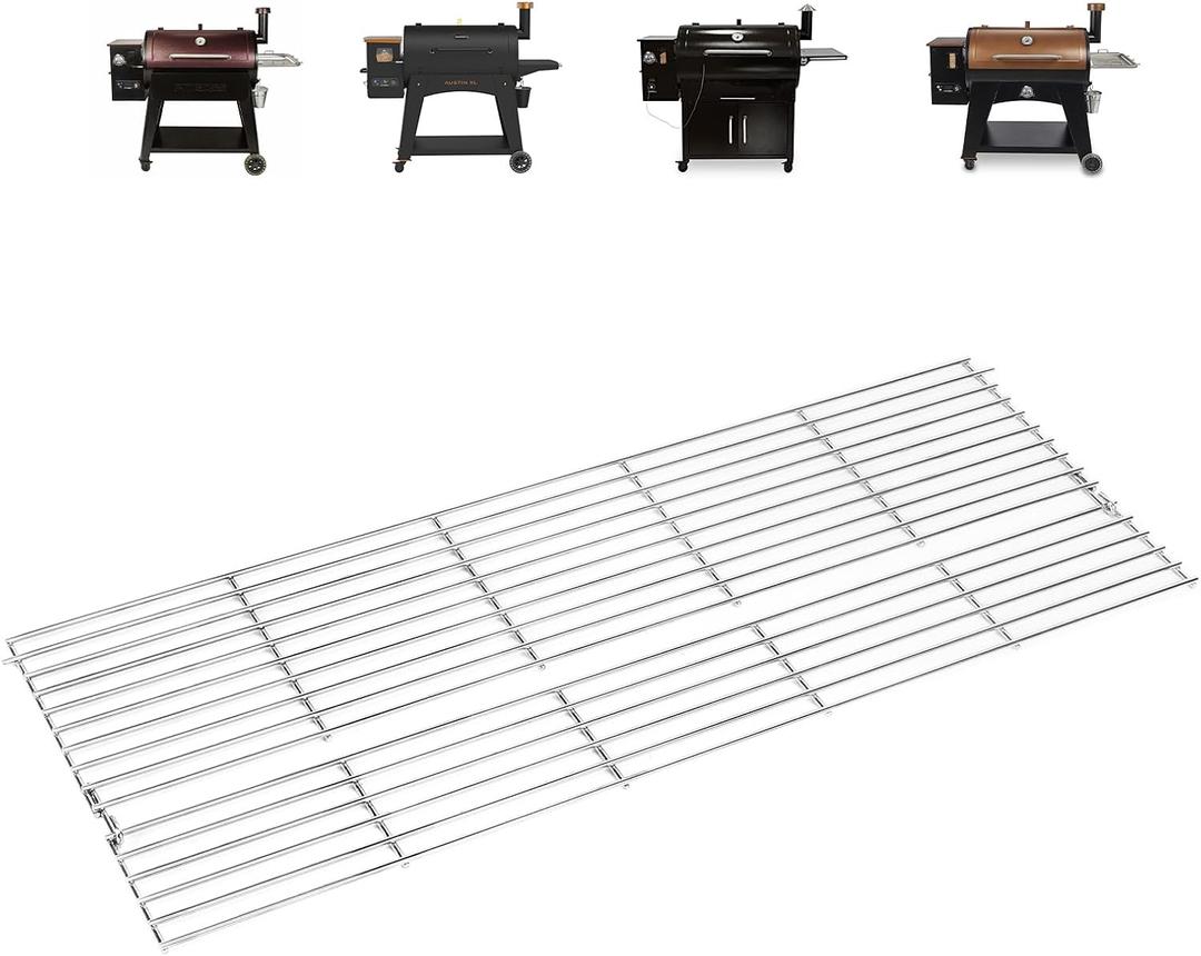 Utheer Warming Rack, Foldable Stainless Steel Upper Rack for Pit Boss 1000