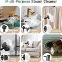 11-in-1 Steam Mop, Powerful Handheld Steam Cleaner for Home with 23FT Cord &15.2 OZ Water Tank, 3 Steam Modes MultiPurpose Steam Mop for Hardwood Floors, Clothes, Tile, Windows, Carpet