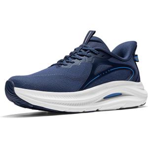 ALLSWIFIT Men's Slip On Stability Cross Trainer Walking Shoes Coushioning Support Non Slip Breathable Comfortable Workout StediCore Running Gym Fashion Sneaker US 10