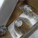 WILON Gold Wall Sconces Set of Two Indoor Wall Lights with E26 Base Industrial Gooseneck Barn Wall Lamp Modern Brass Wall Sconce Light for Bedroom Living Room Kitchen Sink Bedside Bathroom