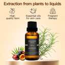 Peppermint Essential Oil Blend, Mint Oil Enhances Hair Thickness, for Hair Growth, Used for Sleep, Acne Treatment, Scalp Care, Essential Oils for Diffusers for Home - 30ml