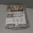 Kuden 2x3 Small Rug, Machine Washable, Non-Slip Backing, Vintage Style, Soft, Low Pile, Area Rugs for Entryway Kitchen Indoor Entrance
