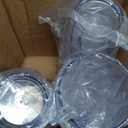 US Acrylic Optix Plastic Reusable Drinking Glasses (Set of 16) 14oz Rocks & 20oz Water Cups in Clear | BPA-Free Tumblers, Made in USA | Top-Rack Dishwasher Safe