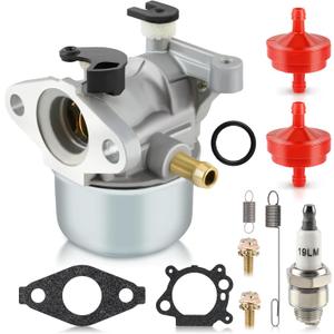 Carbhub 675 190CC Carburetor Kit for 6.25HP 6.75HP Push Mower 190CC 675 Series Engine Craftsman Troy Bilt TB230 725EX Toro 22 Recycler Lawnmower Carburetor 799866 790845 799871 796707 794304