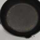 Commercial CHEF 8-Inch Cast Iron Skillet Pan, Pre-Seasoned Cast Iron, Integrated Hanging Hole in Handle, Works on All Cooktops Including Induction, Outdoor Skillet for Campfires or Grills, CHFS800