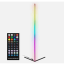 Merkury Innovations 4.6ft Multicolor RGB Metal Corner Lamp w/ Bluetooth