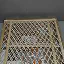 Toddleroo by North States - Diamond Mesh Wooden Baby Gate: Pressure Mounted Baby Gate for Doorways - Adjustable 26.5 to 42 Inches Wide - 23 Inches Tall