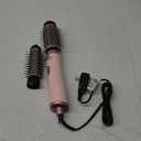 ANWA Rotating Hair Dryer Brush, 4-in-1 Hot Air Styler and Rotating Brush, Rotating Blow Dryer Brush with 2 Detachable Brushes(1.5"& 2"), Pink