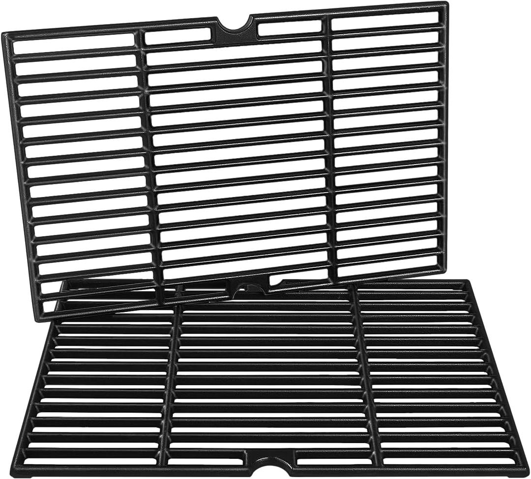 70-01-634 Grill Replacement Parts for Dyna Glo Grill Grates 2 Burner DGF350CSP DGF350CSP-D DGF350SNP DG1-70-01-634-R 101-03011 Grates Blue Rhino 3 Burner Grill Parts GBC1932L Cast Iron Cooking Grates