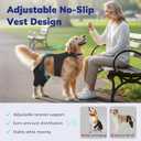 Dog Knee Brace for Torn ACL Hind Leg- Dog Leg Support Brace with Metal Stabilizers for Torn CCL, Limping, Luxating Patella, Ligament Injuries, Hip Dysplasia& Arthritis,XS