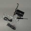 Ubit WiFi Card 6E 5400Mbps for Intel (6GHz&5Ghz&2.4GHz) PCIe WiFi Card, BT 5.2, PCIe Network Card with OFDMA,Ultra-Low Latency, Supports Windows 10/11 (64bit)