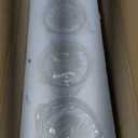 KMaiPem Kitchen Island Lighting, 3 Lights Linear Farmhouse Chandelier, Black and Gold Dining Room Light Fixture with Glass Shades, Modern Industrial Pendant Lights