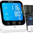 Etekcity Bluetooth Blood Pressure Monitor, FSA-HSA Eligible, Smart Upper Arm Automatic BP Machine with App, Wide Cuff 8.6"-16.5", Irregular Heartbeat Detection, Home Medical Diagnostic Kit Wearables