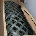 4 ft. x 8 ft. Woodland Green Garden Vinyl Lattice