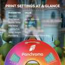 Polymaker Panchroma Marble PLA Filament, Marble White 1.75mm 1kg 3D Printing Filament, 3D Printer PLA Filament, Fit Most FDM 3D Printers, 1kg Spool (2.2lbs)