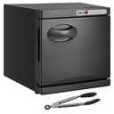 ROMECH 8L Hot Towel Warmer Cabinet, Professional Towel Heater with LED Temperature Display Setting, Towel Warmers for Spa Massage Salon Home (Black, 8L)