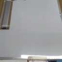 WALGLASS Double-Sided White Board 20" x 30", Dry Erase Board, Magnetic Whiteboard Silver Aluminium Frame, Wall-Mounted or Hanging Board for Home, School, Office, Kitchen