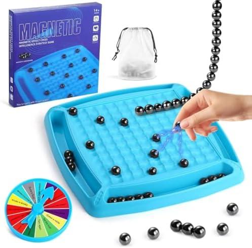 Magnetic Family Chess Game: 32-Piece Fun Set for Kids & Adults - Perfect Tabletop Board Game for Game Night, Suitable for 2-4 Players - Ideal Gift for Family Entertainment