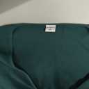 SCOMCHIC Women Plus Size Formal Dresses Fall Long Sleeve Faux Wrap V Neck High Low Ruffle Cocktail Wedding Guest Maxi Dress (XX-Large Plus, Emerald Green)