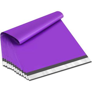UCGOU Poly Mailers 14.5x19 Inch Purple 100 Pack Large Shipping Bags #7 Strong Thick Mailing Envelopes Self Sealing Adhesive Waterproof and Tear Proof Boutique Packaging Postal for Clothing
