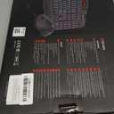 Redragon S101-3 PRO Gaming Keyboard and Mouse, RGB Backlit Programmable Keyboard Mouse with Software, Independent Macro Record Keys, Value Combo Set, New Update Version (Black)