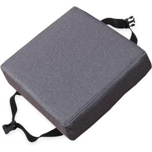 GROWTHLIN Square Stool Cushion with Ties Dining Chair Cushion 11/12/14/16 in,Non-Slip Bar Square Stool Cushion Seat Cushion with Washable Cover Chair Seat Cushion(@22,12x12x2in/30x30x5cm)