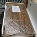 Jocoevol Round Dining Table for 4, Kitchen Dining Room Circle Dinner Pedestal Table,Space Saving Wood Kitchen & Dining Room Furniture (Vintage, 42In)