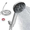 Shower Heads With Hoses,Detachable 3 Spray Mode High Pressure Showerhead With Handheld Cpray Combo Bathroom (Chrome)