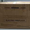 Electric Fireplace Insert 30" Realsmart 1500W Wall Mounted Fireplaces Recessed Heaters,Fit for 2 X 6 stub, Remote Control Slim Black Fireplace Touch Screen Timer 12 Flame Colors LED Decor Low Noise