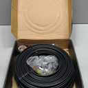 3FT-160FT Pipe Heat Cables Heat Tape for Water Pipes, -40F Deicing Pipe Heat Cable,Frezze Protection for Heat Trace Cable for Metal, Plastic Home Pipes,Gutter,120V 5W/ft160FT