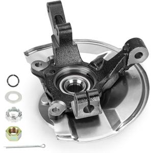 Front Right Steering Knuckle & Wheel Bearing Hub Assembly for Jeep Compass 07-17, Patriot 2007-2017, Dodge Caliber 2007-2012, 4WD AWD FWD, 698-410, 698410, 510090, Passenger Side