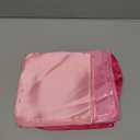 Amylove 24 Pcs Satin & Silk Napkins - 17 x 17 Inch Pink & Hot Pink Satin & Silk Cloth Square Reusable Soft Napkins for Wedding & Restaurant Decor