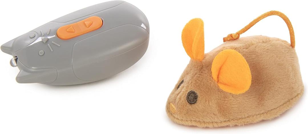 SmartyKat Electronic Motion/Moving Toys for Cats & Kittens, Battery Powered, Mimics Motion of Real Prey, Fun & Interactive Play - Multiple Styles