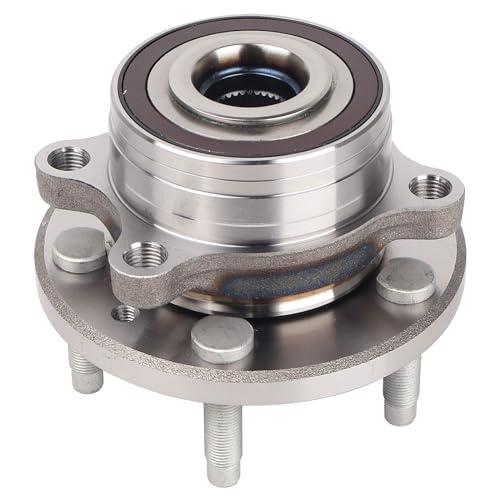 MACEL 512460 Front/Rear Wheel Hub and Bearing Assembly Compatible with 2011-2019 Ford Explorer, 2013-2018 Ford Police Interceptor Utility 5 Lugs Non ABS