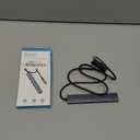 Aceele USB C Hub 10Gbps, 4 Port USB 3.2 Gen 2 Hub, USBC to USB-C Hub with 60cm/2ft Long Extension Cable, USBC Adapter Data Hub for MacBook Pro, MacBook, Samsung Chromebook and More