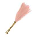 8 Pcs Faux Pampas Grass,21"/55cm Fake Pampas Grass Decor for Living Room Party Wall Vase Wedding Decoration,Pink