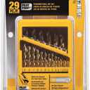 DEWALT Titanium Nitride Coated Drill Bit Set with Pilot Point, 29-Piece (DW1369)