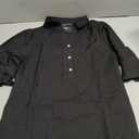 FENSACE Womens Casual Shirt Dress Ruffle Sleeve Button Down Shift Summer Dresses with Pockets (Black, S)
