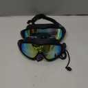 Rantizon Swim Goggles 2 Pack, Wide View Anti Fog&UV Swimming Goggles for Audlt, No Leaking Swim Glasses for Men Women Kids (Large for Adults, Aqua & Birght Rose)