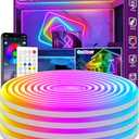 AILBTON 20Ft Neon Rope Lights,Flexible Led Rope Lights Control with App/Remote,Multiple Modes Music Sync Gaming RGB Led Neon Lights for Bedroom Outdoor