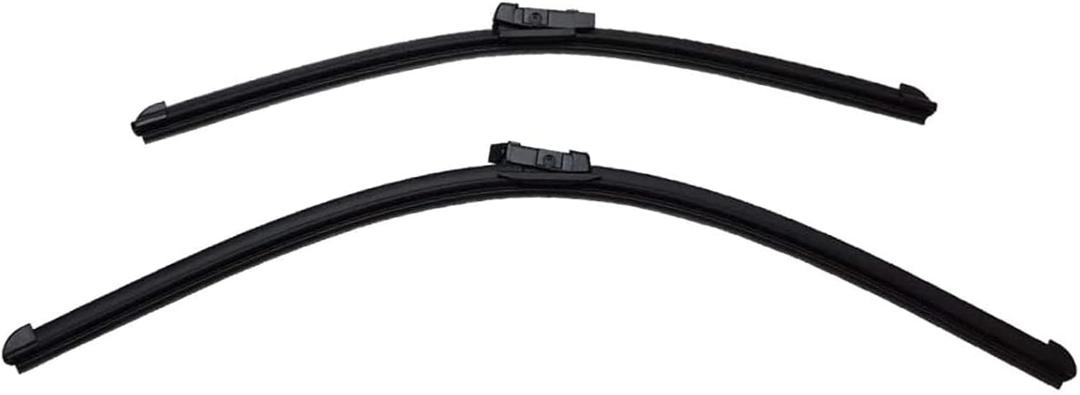 Windshield Wiper Blades for Model 3 Model Y 2017-2024, Original Equipment Replacement Wiper Strips (Set of 2)
