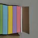 500PCS Colored Index Cards, 3x5 Inches Flash Cards with Ring, Lined on Both Side Notecards Ruled Study Card Flashcards Heavy Note Cards for Studying, Learning, School, College