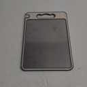 Stainless Steel Cutting Board for Kitchen, Non Toxic Large Chopping Board Double Sided Non-slip Scratch-resistant Mesh Design with Juice Groove Food-Grade Wheat Straw PP 1510 In Easy to Clean