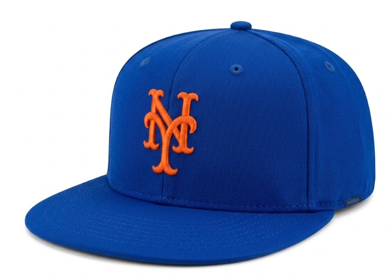 NY METS NEW YORK Snapback Hat Cap MLB Baseball Trucker BLUE U.I.I. NEW