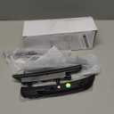 YEHERIT White LED Side Marker Lights Compatible with Dodge Charger 2015-2023, Front & Rear Bumper Smoked Lens Reflector Lamps Replace# 68214405AA 68214404AA 68214127AA, 4PCS