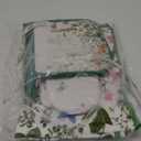 Leinuosen 6 Wild Flower Kitchen Towels Kitchen Decor and Accessories Set Floral Plant Oven Mitts and Pot Holders Sets Farmhouse Absorbent Dish Towels for Cooking Baking Grilling (Green)