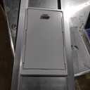 Ideal Pet Products Aluminum Pet Patio Door, Adjustable Height 77-5/8" to 80-3/8", 7" x 11-1/4" Flap Size, Mill/Silver