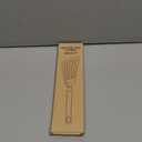 Silicone Fish Spatula Flexible Curved Edge Slotted Turner for Non-Stick Cookware Egg Pancake Flipper with Heat Resistant Nylon Handle (12.5", Lake Blue-12.5")