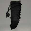 ArcheryMax Handmade Black Leather Arm Guard Bow Hand Shooting Glove, Left Hand