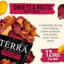 Terra Vegetable Chips, Sweets & Beets, No Salt Added, 5 oz. (Pack of 12) BBD 05/26/26